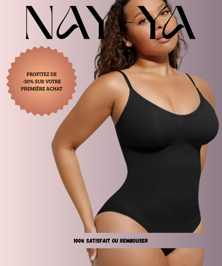 Body gainant à culotte échancrée